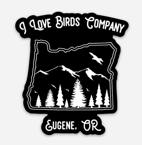 Eugene, OR - Magnet - I Love Birds Company